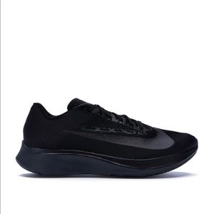 New Nike Air Zoom Fly Triple Black Mens 9
